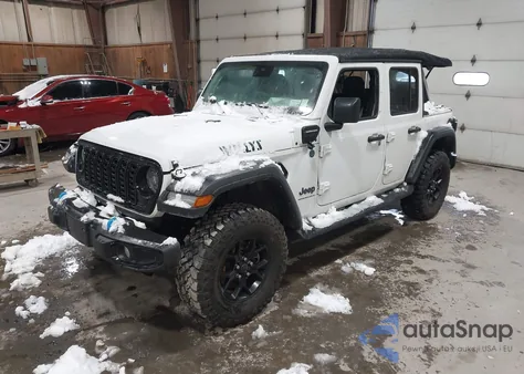 2024 Jeep Wrangler 4Xe Willys 4Xe from USA, damaged, VIN 1C4RJXN68RW294011